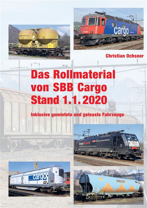 Buch CO Das Rollmaterial von SBB Cargo 1.1.2020