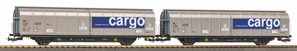 Piko 28309 SBB/Railcare Habbillnss cargo Ep VI 2er Set
