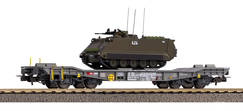 Piko 96697 SBB Slmmnps mit Panzer M113 Ep V