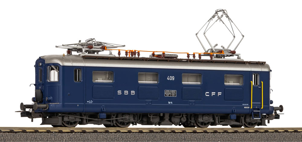 Piko 96892 SBB Re 4/4I 409 blau Ep III DC NH