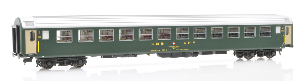 Pirata/LS Models 9728 SBB RIC UIC-X Bm grn altes Logo Ep IV