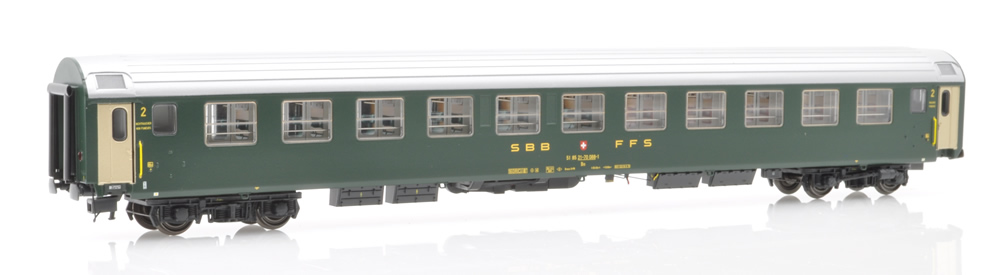 Pirata/LS Models 9729 SBB RIC UIC-X Bm grn altes Logo Ep IV