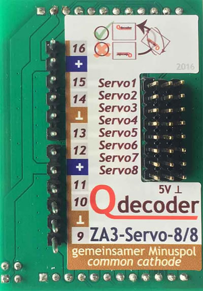 QDecoder ZA3-Servo-8/8