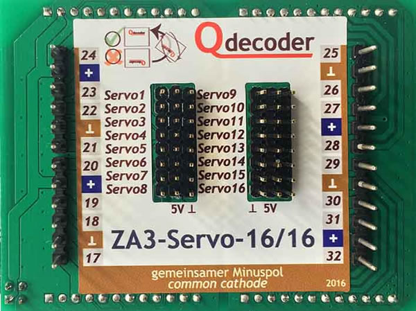 QDecoder ZA3-Servo-16/16
