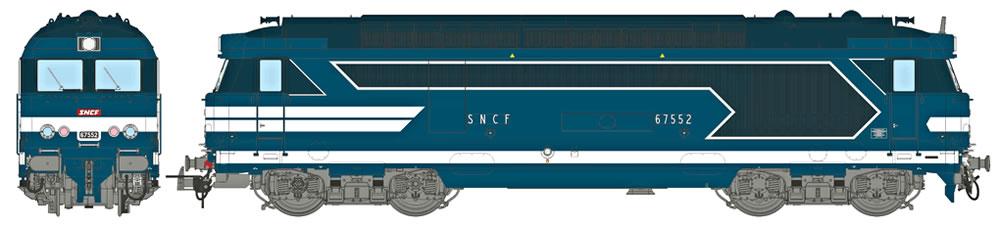 REE MB-068 SNCF BB 67552 Ep IV-V DC NH