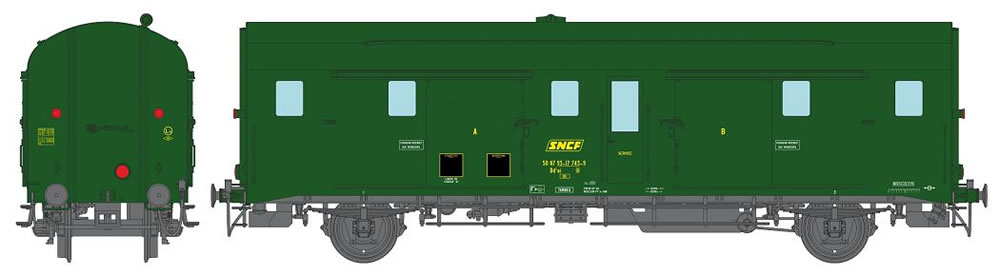 REE VB-344 SNCF Forugon DEV 52 743-9 Ep IV