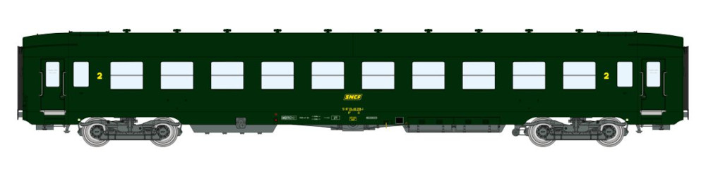 REE VB-393 SNCF DEV AO courtes B10 U52 208-1 Ep IV NH