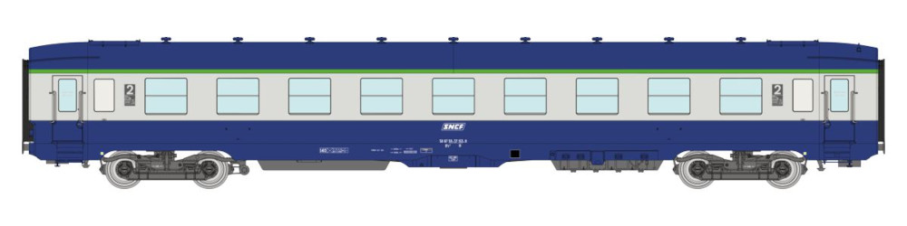 REE VB-403 SNCF DEV AO couchettes B9c9 153-9 Ep IV-V NH
