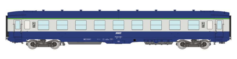 REE VB-404 SNCF DEV AO couchettes B9c9 160-4 Ep IV-V NH