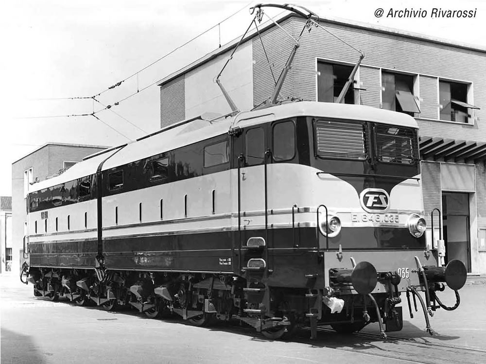 Rivarossi HR2868S FS E646 2.Serie Treno Azzurro Ep IIIb DCS NH