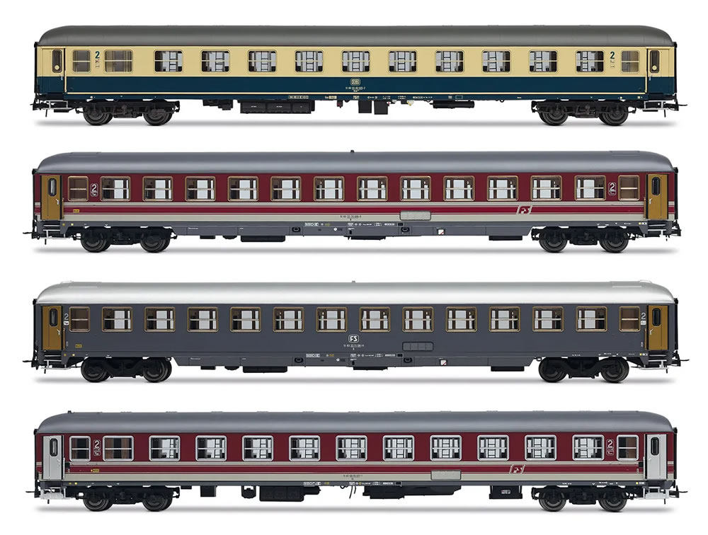 Rivarossi HR4375 Italien-Holland Express Ep V Set 4-tlg