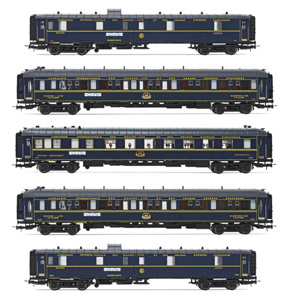 Rivarossi HR4384 CIWL "Orient Express" 5er Set Ep III NH