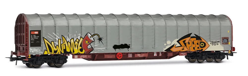 Rivarossi HR6681 SBB Rils mit Graffiti Ep V NH