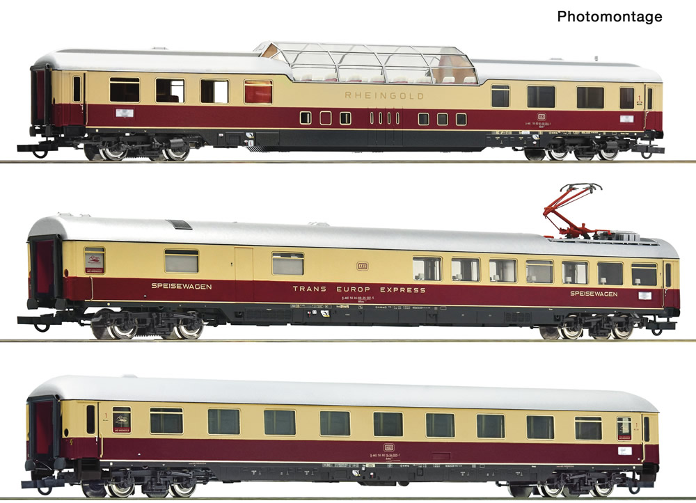 Roco 6200120 Rheingold Wagenset I 3-tlg NH