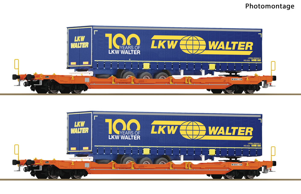 Roco 6600064 Wascosa T5 LKW Walter 2er Set NH