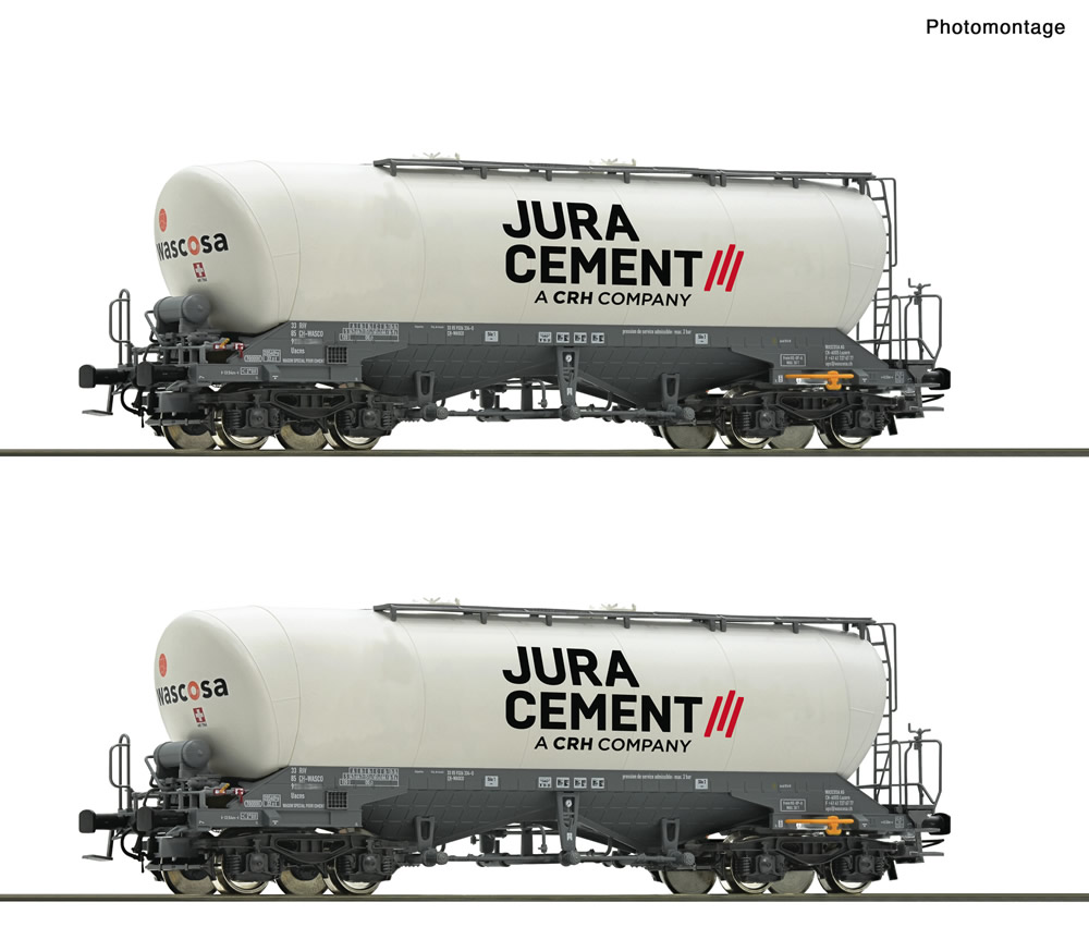 Roco 6600191 Jua Cement Uacns weiss Ep VI 2er Set NH