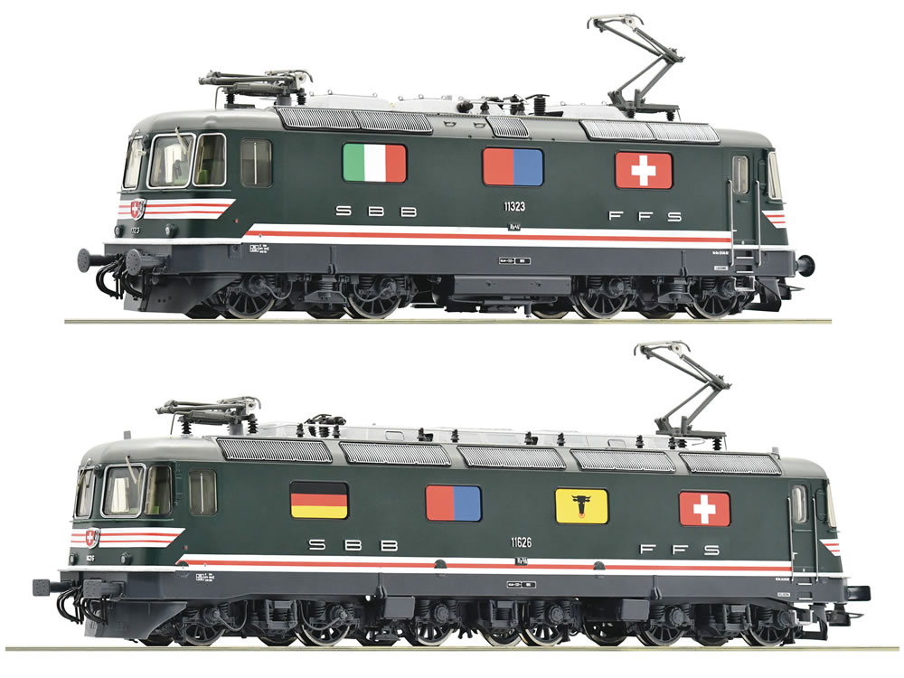 Roco 71414 SBB Re 10/10 grün 100 Jahre Gotthardbahn DC