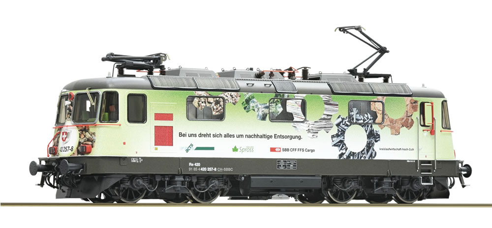Roco 71416 SBB Re 420 257 Entsorgung DC
