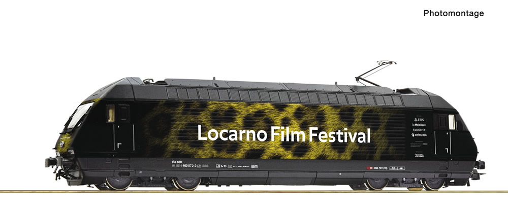 Roco 7500020 SBB Re 460 072 Locarno Film Festival Ep VI DC NH