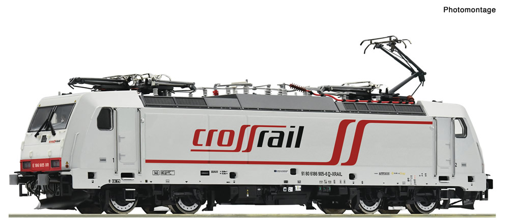 Roco 7500099 Crossrail BR 186 905 weiss Ep V-VI DC NH