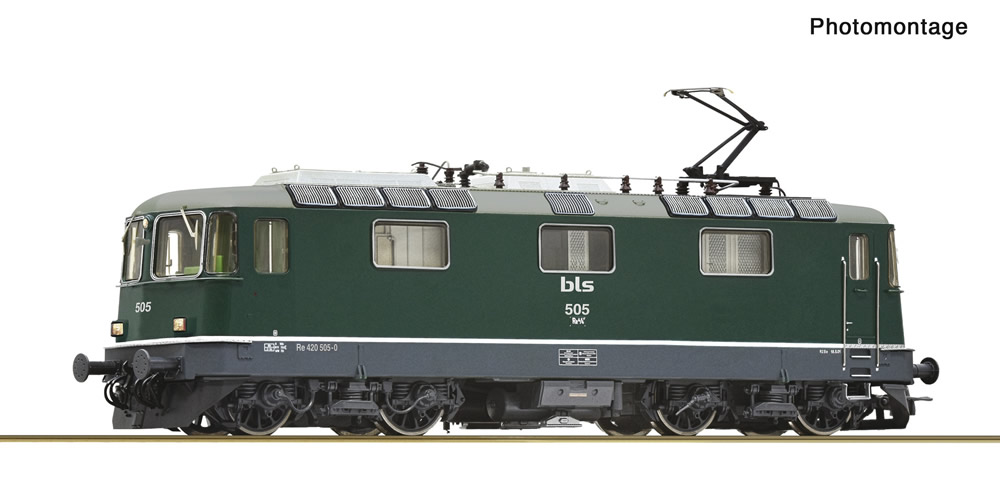 Roco 7500110 BLS Re 420 505 grn Ep V DC NH